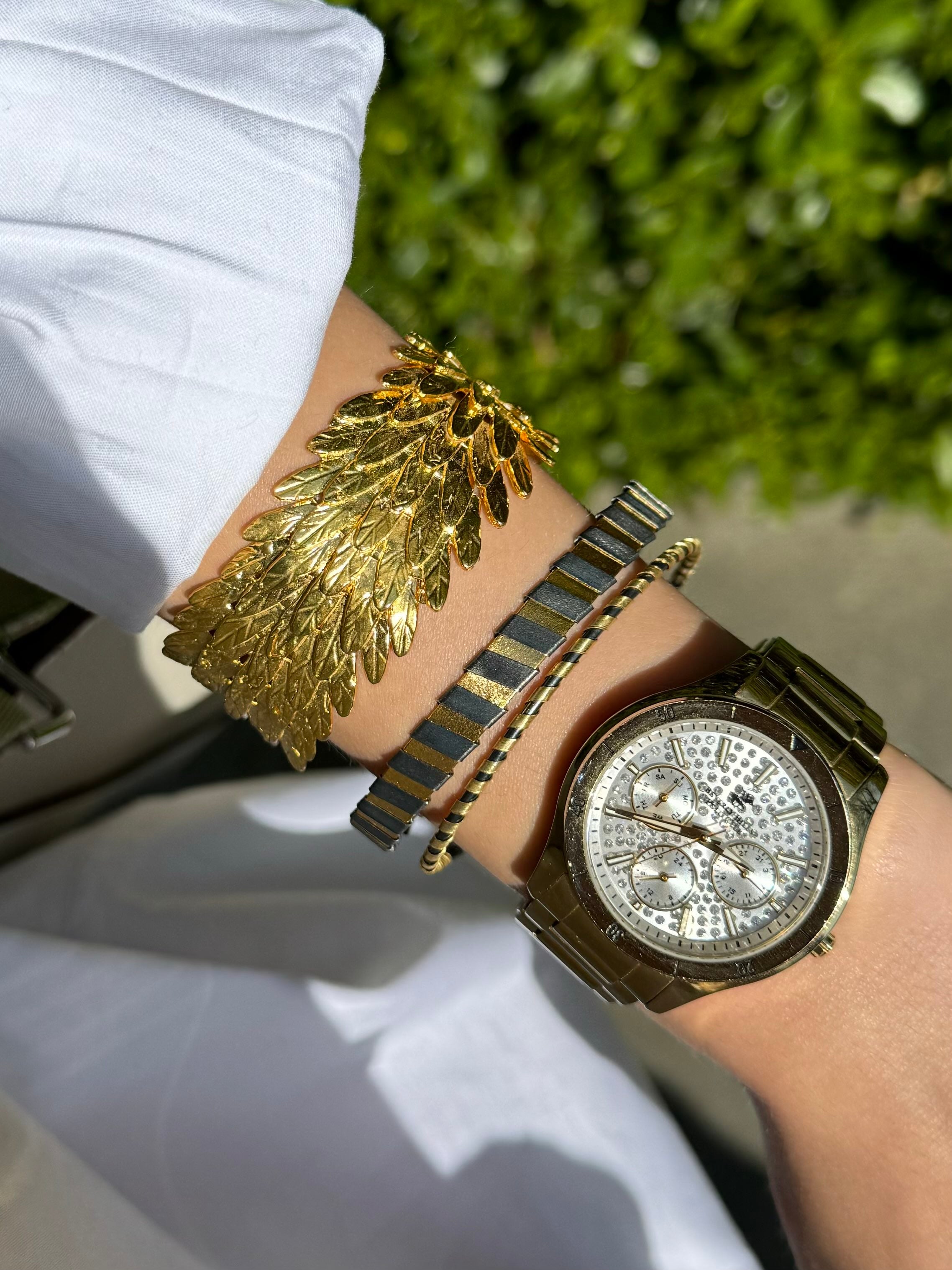 Rina 02 El Yapımı Özel Tasarım Kelepçe